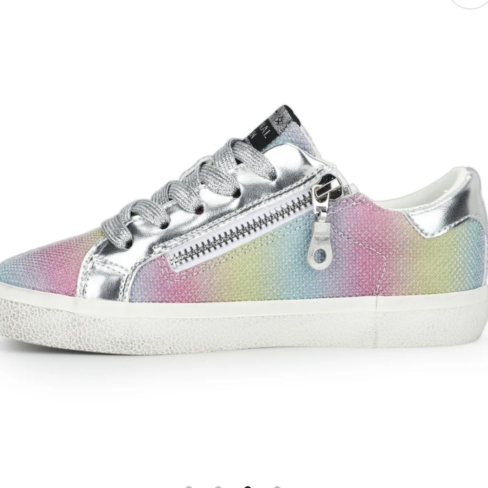 Vintage Havana ADALENE - RADIANT MULTI Sneakers Side Zip Big Kids Size 8 - Picture 3 of 7